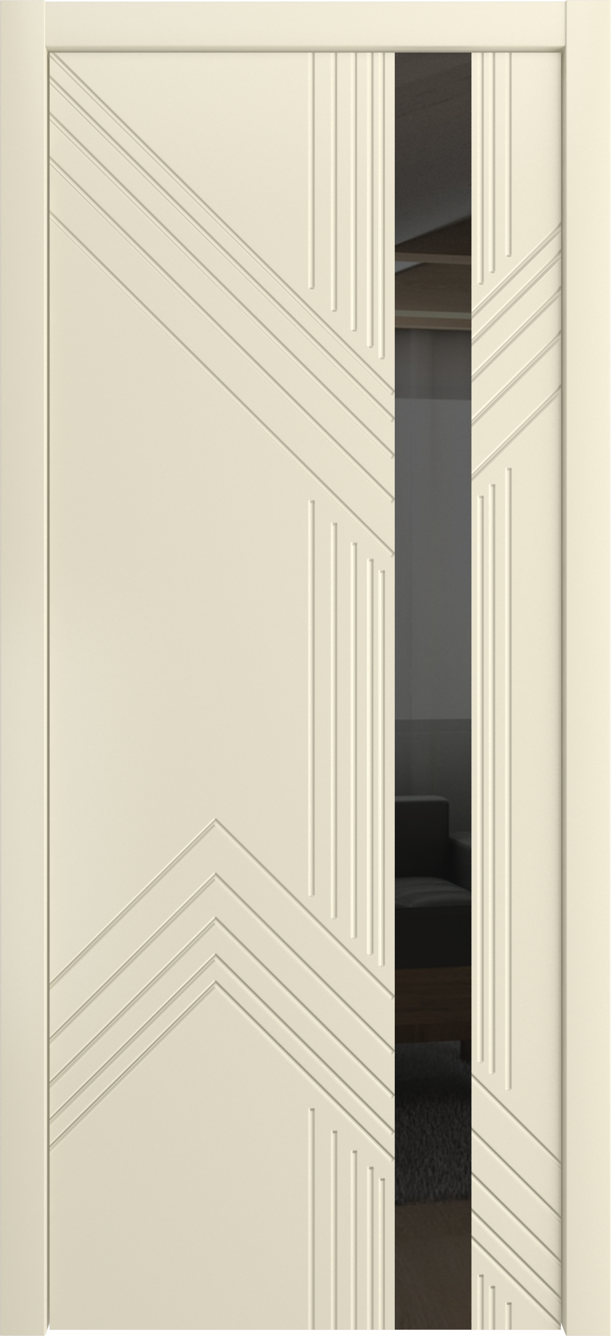 Межкомнатная дверь LP 17 эмаль сафари